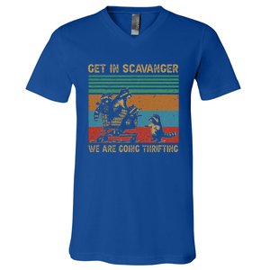 Get In Scavenger WeRe Going Thrifting V-Neck T-Shirt