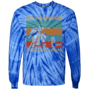 Get In Scavenger WeRe Going Thrifting Tie-Dye Long Sleeve Shirt