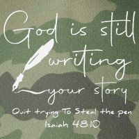 God Is Still Writing Your Story Quit Trying To Steal The Pen Legacy Tie Dye Trucker Hat