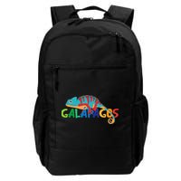 Galapagos Islands Summer Colorful Chameleon Exotic Animal Backpack