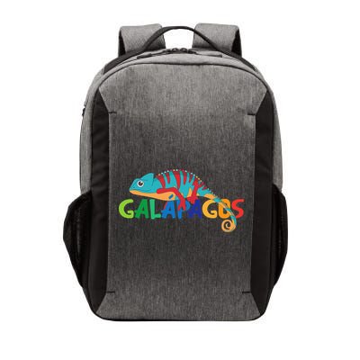 Galapagos Islands Summer Colorful Chameleon Exotic Animal Vector Backpack
