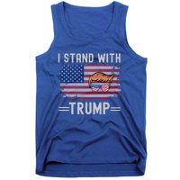 Great I Stand With Trump American Flag Vintage Cool Gift Tank Top