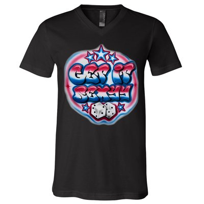 Get It Sexyy Red V-Neck T-Shirt