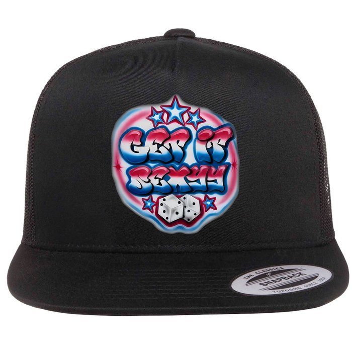 Get It Sexyy Red Flat Bill Trucker Hat