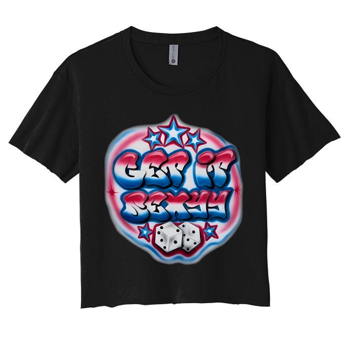 Get It Sexyy Red Women's Crop Top Tee