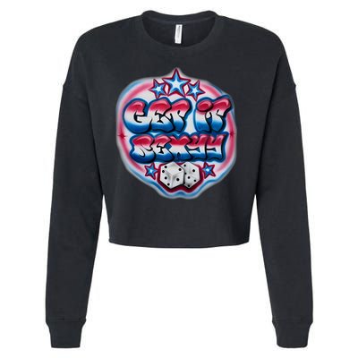 Get It Sexyy Red Cropped Pullover Crew