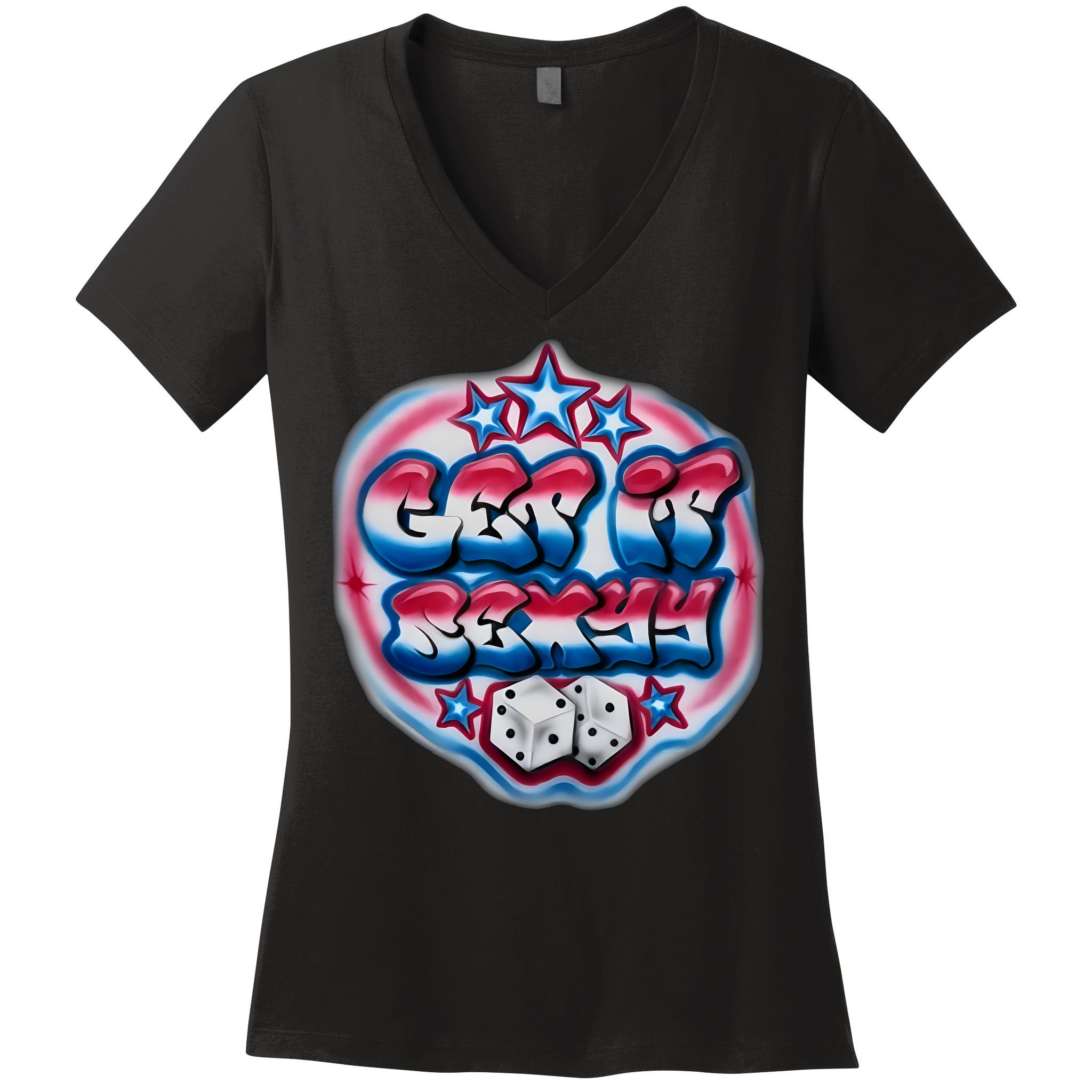 Get It Sexyy Red Women's V-Neck T-Shirt