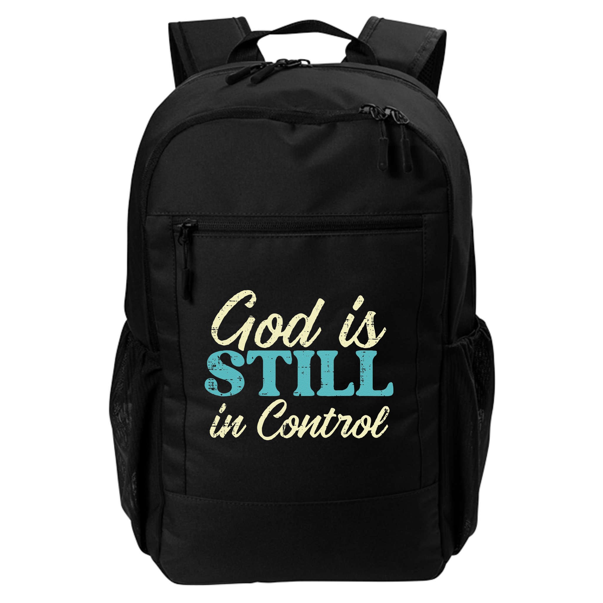 God Is Still In Control Jesus Faith Christian Women Backpack