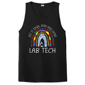 Get It Spun Run And Done Rainbow Laboratory Tech 2024 PosiCharge Competitor Tank