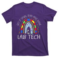 Get It Spun Run And Done Rainbow Laboratory Tech 2024 T-Shirt