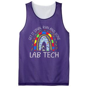 Get It Spun Run And Done Rainbow Laboratory Tech 2024 Mesh Reversible Basketball Jersey Tank