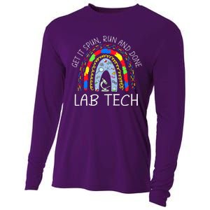 Get It Spun Run And Done Rainbow Laboratory Tech 2024 Cooling Performance Long Sleeve Crew