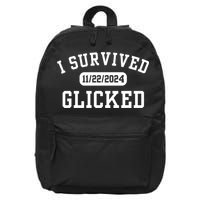 Glicked I Survived Glicked Wickiator 16 in Basic Backpack