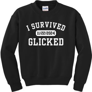 Glicked I Survived Glicked Wickiator Kids Sweatshirt