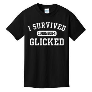 Glicked I Survived Glicked Wickiator Kids T-Shirt