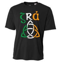 Gra Irish Saying for Love Irish Gaelic Ireland Claddagh Cooling Performance Crew T-Shirt