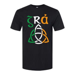 Gra Irish Saying for Love Irish Gaelic Ireland Claddagh Softstyle CVC T-Shirt