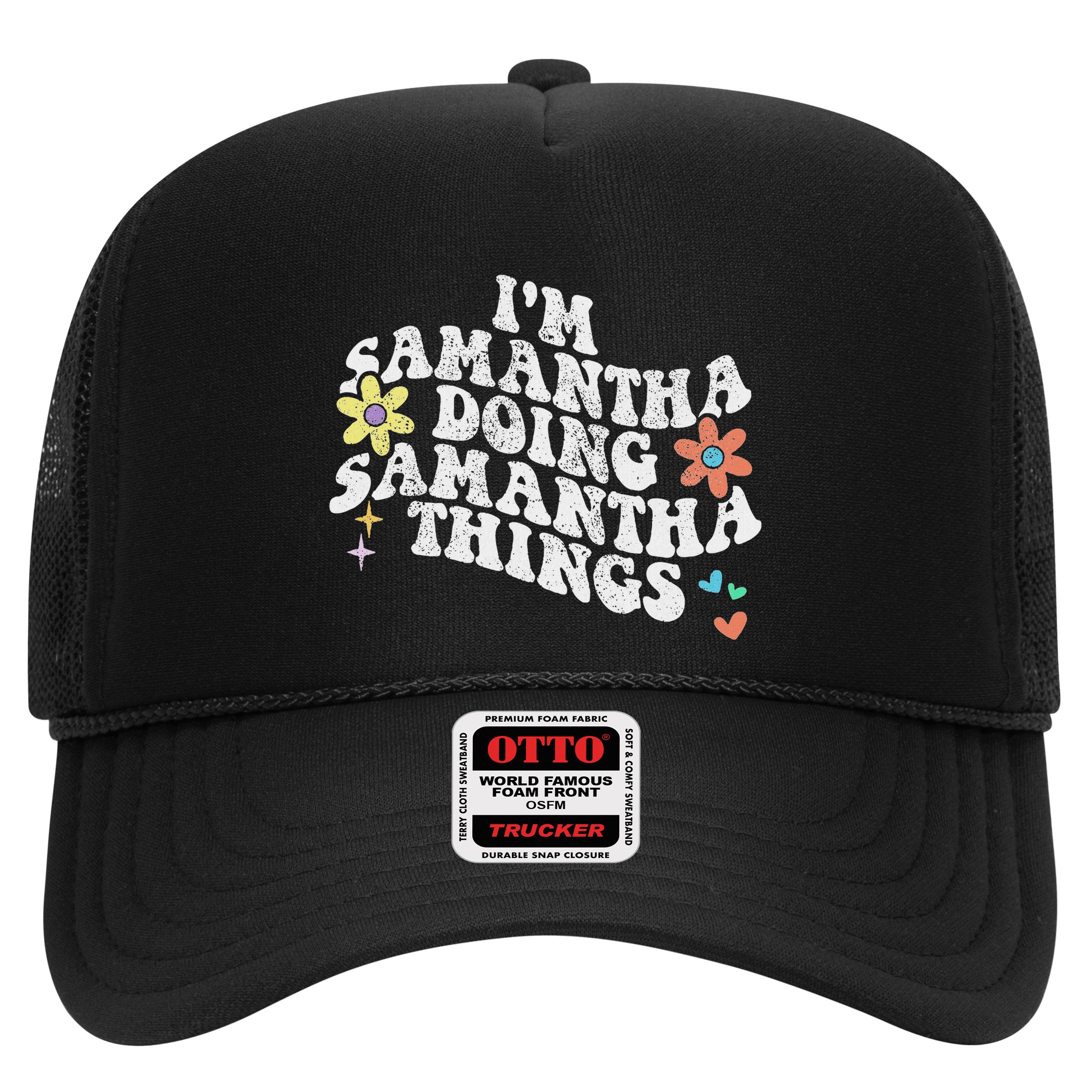 Groovy Im Samantha Doing Samantha Things Funny MotherS Day Hat