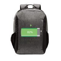 God Is Still Working On Me Battery Loading Vector Backpack