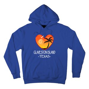 Galveston Island Texas Beach Vacation Getaway Souvenir Gift Hoodie