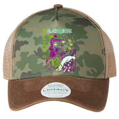 Ghost In The Shell Legacy Tie Dye Trucker Hat