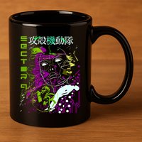 Ghost In The Shell 11oz C Handle Ceramic Mug