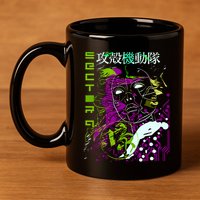 Ghost In The Shell 11oz C Handle Ceramic Mug
