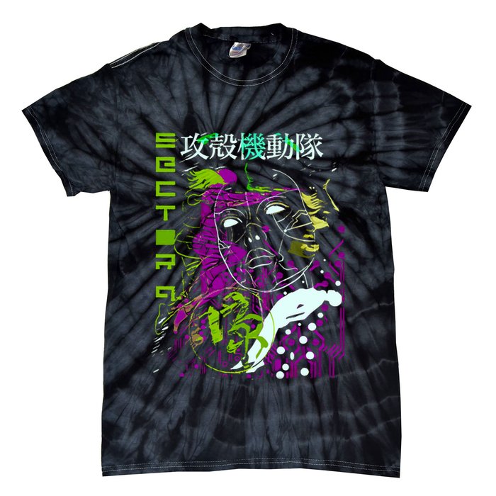 Ghost In The Shell Tie-Dye T-Shirt