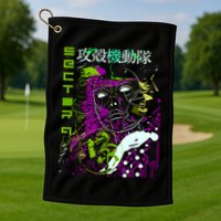 Ghost In The Shell Golf Towel