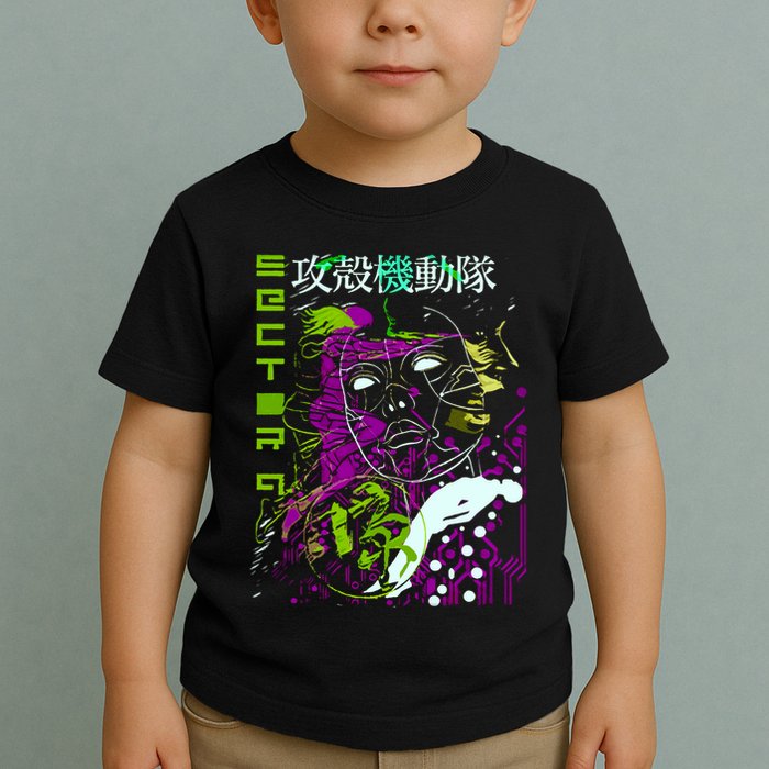 Ghost In The Shell Toddler T-Shirt