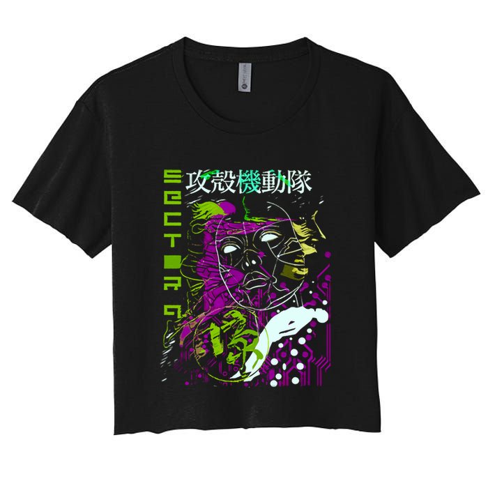 Ghost In The Shell Crop Top