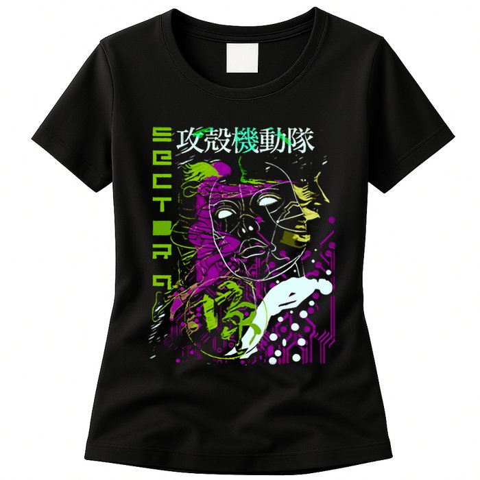 Ghost In The Shell Womens T-Shirt