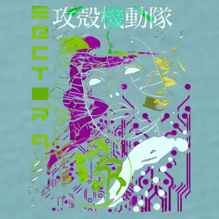 Ghost In The Shell Sueded Cloud Jersey T-Shirt