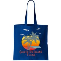 Galveston Island Texas Vintage Beach Souvenir Meaningful Gift Tote Bag