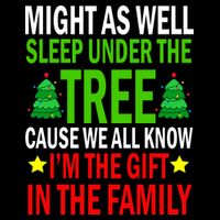 Gift In The Family Funny Christmas Holiday Cooling Performance Crew T-Shirt