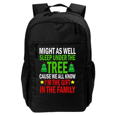 Gift In The Family Funny Christmas Holiday Backpack