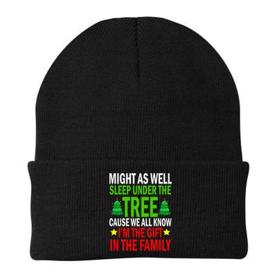 Gift In The Family Funny Christmas Holiday Knit Cap Winter Beanie