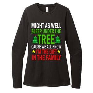 Gift In The Family Funny Christmas Holiday Womens CVC Long Sleeve Shirt