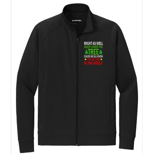 Gift In The Family Funny Christmas Holiday Stretch Full-Zip Cadet Jacket