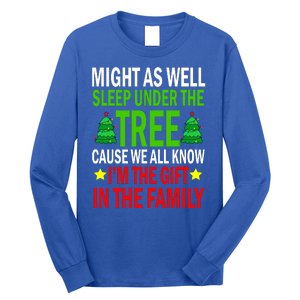 Gift In The Family Funny Christmas Holiday Long Sleeve Shirt