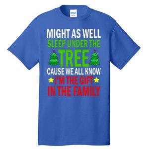 Gift In The Family Funny Christmas Holiday Tall T-Shirt