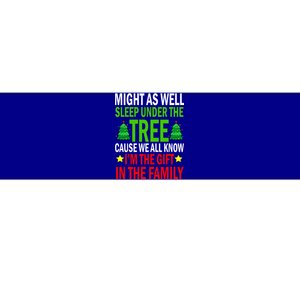 Gift In The Family Funny Christmas Holiday Bumper Sticker