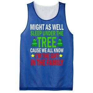 Gift In The Family Funny Christmas Holiday Mesh Reversible Basketball Jersey Tank