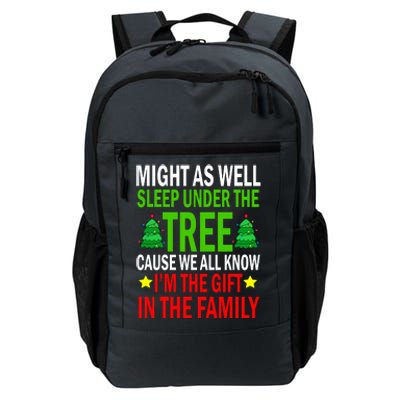 Gift In The Family Funny Christmas Holiday Daily Commute Backpack