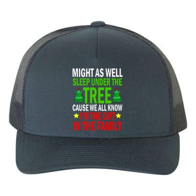 Gift In The Family Funny Christmas Holiday Yupoong Adult 5-Panel Trucker Hat