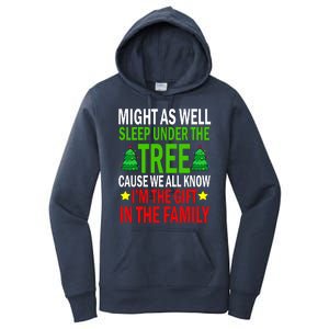 Gift In The Family Funny Christmas Holiday Women's Pullover Hoodie