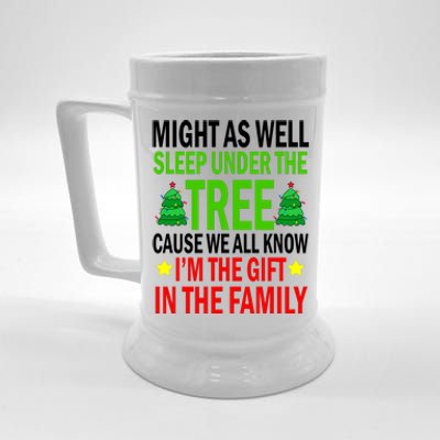 Gift In The Family Funny Christmas Holiday Beer Stein