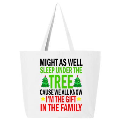 Gift In The Family Funny Christmas Holiday 25L Jumbo Tote