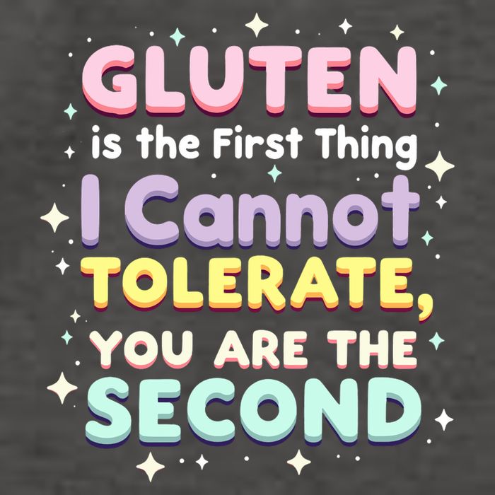 Gluten Is The First Thing I Cannot Tolerate Gluten Free Vector Backpack