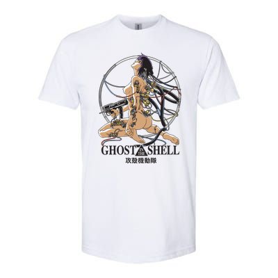 Ghost In The Shell Japanese Manga Anime Retro Gamer Cult Meme Movie Music Softstyle® CVC T-Shirt